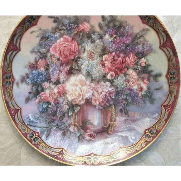 Lena Liu MAGIC MAKERS 1st Issue Flower Fairies Bradford Exchange Plate Mint Cond - Picture 2 of 11